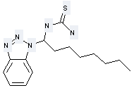 Thiourea, N-octyl- and Octyl-thiourea can be obtained by (1-Benzotriazol-1-yl-octyl)-thiourea